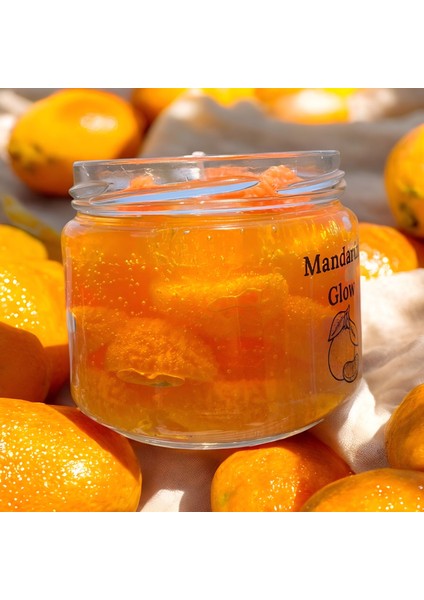 Mandalinalı Jel Mum- Mandalina Kokulu modelleri