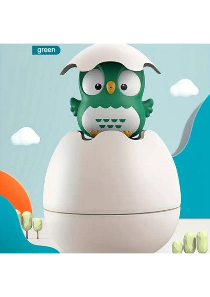 Su Seven Yumurtalar Banyo Oyuncakları Hayvan Figürlü Baykuş Civciv Havuz Deniz Su Oyuncakları Renkli