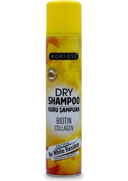 Kuru Şampuan Biotin Collagen 200 ml - Açık Renkli Saçlar - Mrfs fiyatları