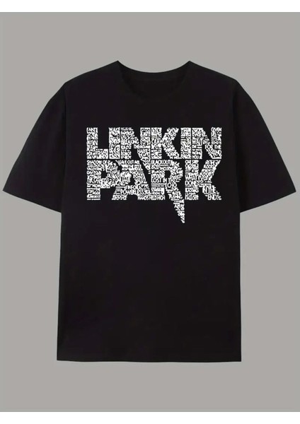 Linkin Park Baskılı Pamuk T-Shirt