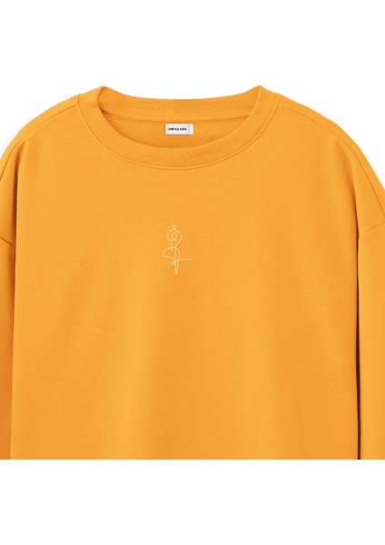 Vrksasana - Regular Sweatshirt Portakal fiyatları