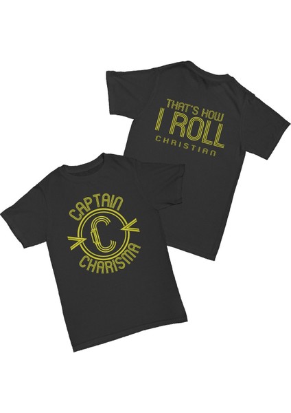 Christian Captain Charisma Baskılı Pamuk T-Shirt
