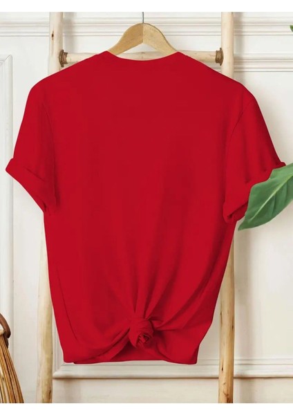 Kitap & Çiçek Tasarım Baskılı Kadın Pamuk T-Shirt fiyatları