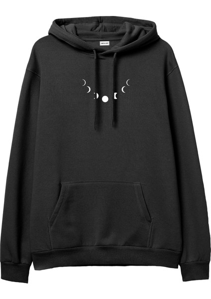Lunar Cycle - Hoodie Siyah