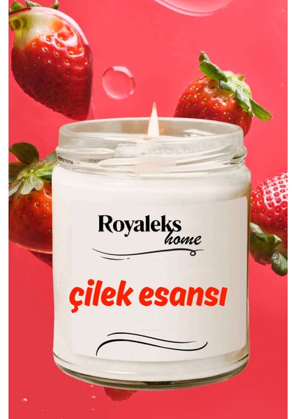 4 Adet Doğal Özel Seri Kokulu Dekoratif Kavanoz Mum 4X210 cc - Ateşli Set - Ryl modelleri