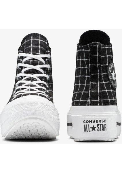 Chuck Taylor All Star Lift Double Stack Platform Kadın Günlük Spor Ayakkabı modelleri
