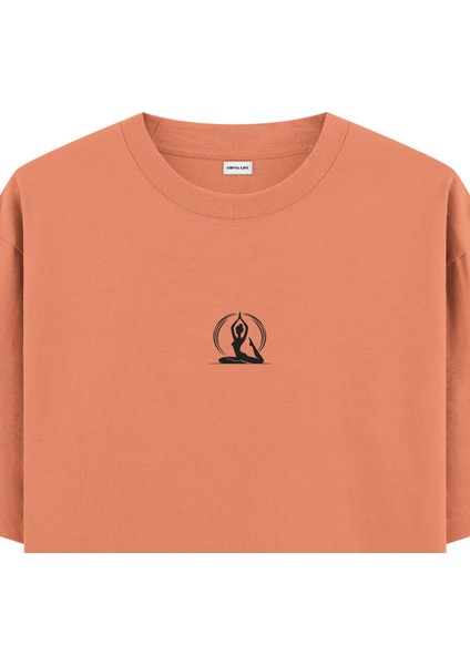 Mermaid Yoga Oversize T-Shirt Somon fiyatları