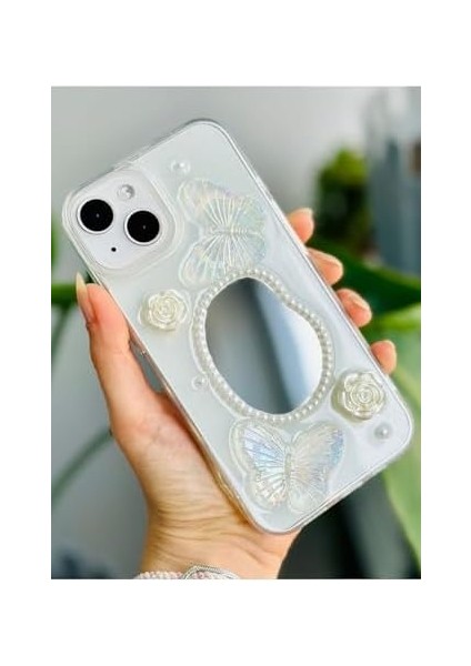 Aksesuar Iphone 13-14 - 15 ile Uyumlu Aynalı Model Silikon Kılıf modelleri