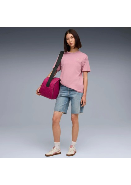Kadın Pembe Puma Puma Class Relaxed Tee Pembe Kadın T-Shirt modelleri