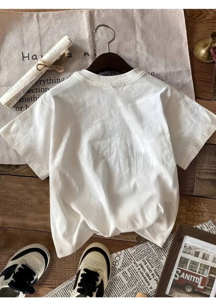 Leopar Yıldız Baskılı Kadın T-Shirt fiyatları