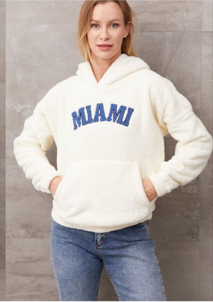 Kapüşonlu Peluş Sweatshirt modelleri
