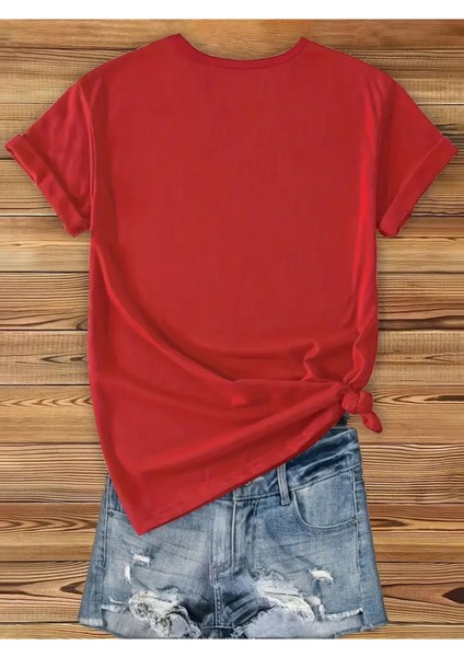 The Shire Hobbits Baskılı Kadın Pamuk T-Shirt fiyatları