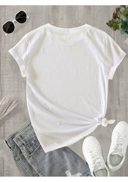 Sardalya Baskılı Kadın T-Shirt fiyatları