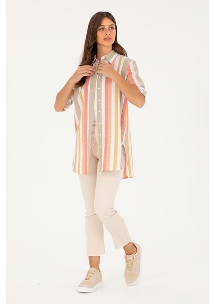 E-E-Lena-Bej U.s Polo Assn. Kadın Jean Pantolon 1830470 Bej