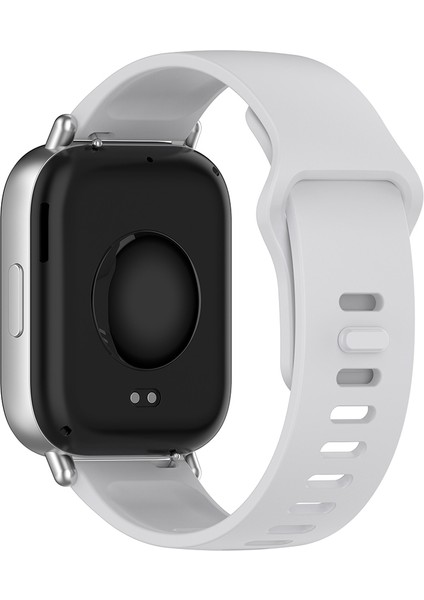 Xiaomi Redmi Watch 4 / Xiaomi Redmi Watch 5 Uyumlu Kordon Terletmeyen Esnek Silikon Saat Kayışı modelleri