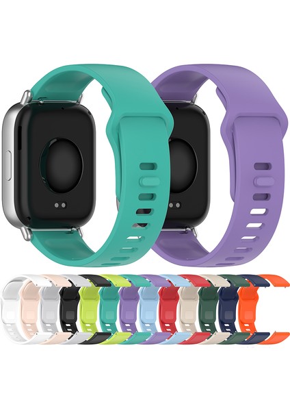 Xiaomi Redmi Watch 4 / Xiaomi Redmi Watch 5 Uyumlu Kordon Terletmeyen Esnek Silikon Saat Kayışı indirimleri