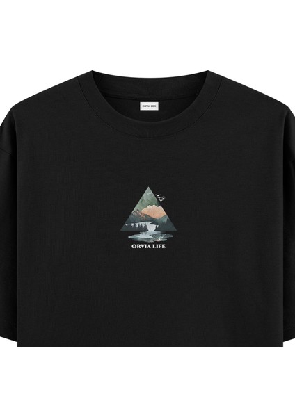 Mountain - Oversize T-Shirt Siyah fiyatları