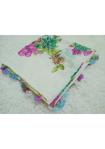 ve Reyhan El Emeği Iğne Oyası Yazma , Fular ,yemeni, Mevlüt Örtüsü ,hediyelik 4 Kenarı Oyalı fırsatları