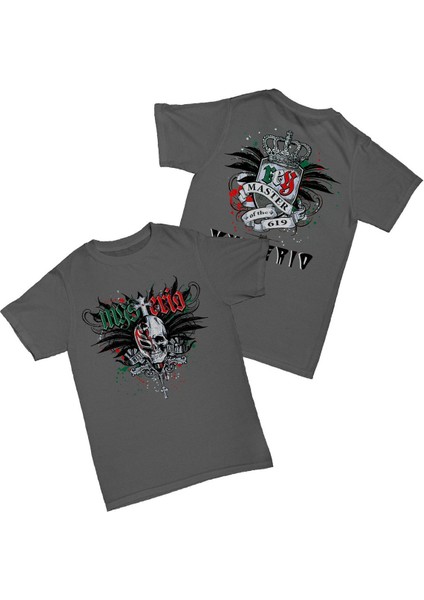 Rey Mysterio 619 Baskılı Pamuk T-Shirt