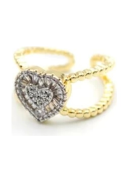 Taşlı Yüzük - Altın