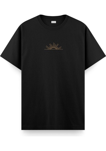 Yang Yoga Regular T-Shirt Siyah