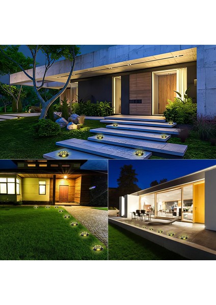 4'lü Solar Panelli Kazıklı Zemin Solar Ledi 8+4 LED Gün Işığı fiyatları