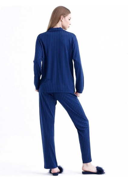 Espuar 775 Kadın Çizgili Penye Pijama Takımı fiyatları