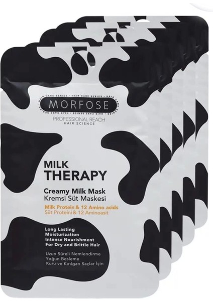 Milk Therapy Kremsi Süt Maskesi 25 ml (24 Adet) - Bakım ve Canlılık - Mrfs