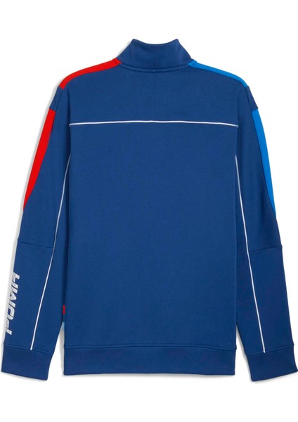 Erkek Puma Bmw Mms Mt7+ Sweat Jacket Mavi Erkek Fermuarlı Üst fırsatları