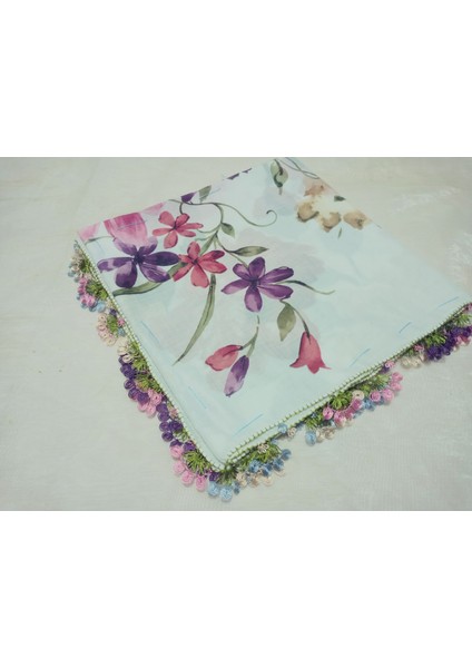 ve Reyhan El Emeği Iğne Oyası Yazma , Fular ,yemeni, Mevlüt Örtüsü ,hediyelik 4 Kenarı Oyalı fırsatları