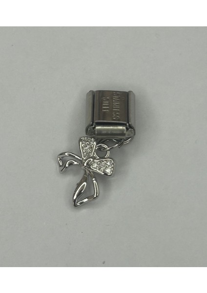 Badelis Çelik Silver Renk Kuyruklu Fiyonk Model Charm fiyatları