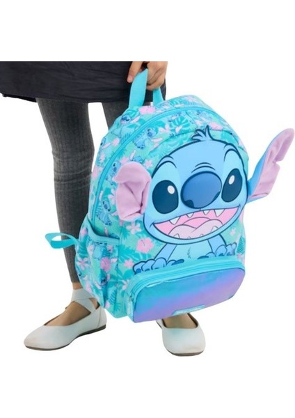 Smiggle Stitch 36 cm Anaokul ve Ilkokul Aşırı Şirin Çanta Kapüşon Detaylı fiyatları