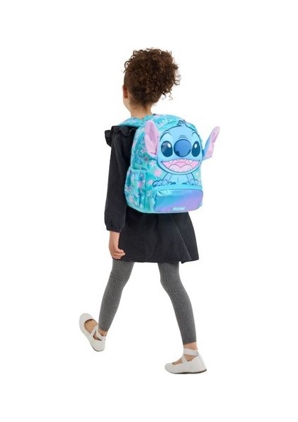 Smiggle Stitch 36 cm Anaokul ve Ilkokul Aşırı Şirin Çanta Kapüşon Detaylı indirimleri