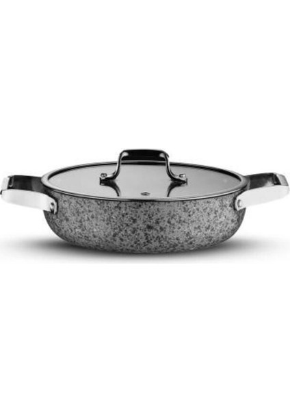 Stone-H 22 cm Çizilmez Yanmaz Yapışmaz Sahanlık