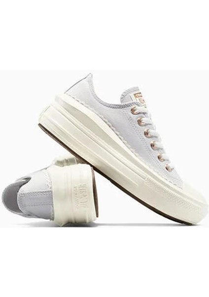 Chuck Taylor All Star Move Platform Lace Trim Kadın Günlük Spor Ayakkabı fırsatları