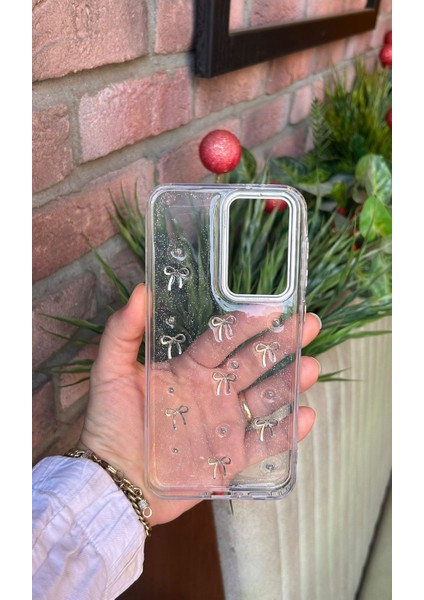 Samsung Galaxy A56 5g Uyumlu Fiyonk ve Incili Kaliteli Şeffaf Kılıf - Kırılmaz Cam Hediyeli modelleri