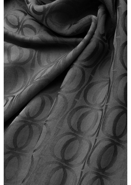 Bambunoor Antrasit Naia Pamuk Şal 70X210 fırsatları