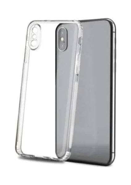 Trend iPhone x ve iPhone Xs Uyumlu Şeffaf Kılıf, Kamera Korumalı iPhone x ve iPhone Xs Için Şeffaf Silikon Kılıf, Kamera Koruyuculu