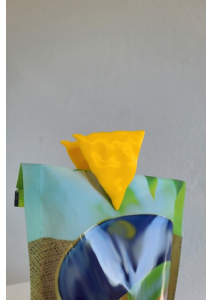 Cips Şeklinde Paket Klipsi – Tekli - Bioplastik