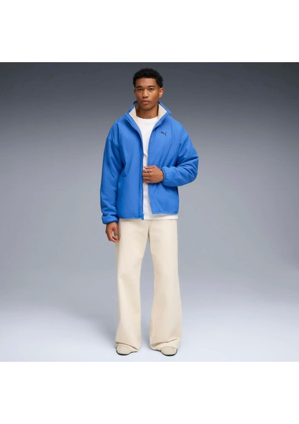 Erkek Krem Puma Reversible Sherpa Jacket Krem Erkek Mont modelleri