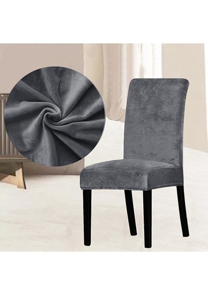 Kadife Sandalye Kılıfı – Esnek, Yıkanabilir, Kaymaz, Şık Tasarım – Modern Dekoratif Sandalye Örtüsü fiyatları