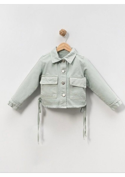 Kız Çocuk 9-12 Yaş Ham Kot Ceket