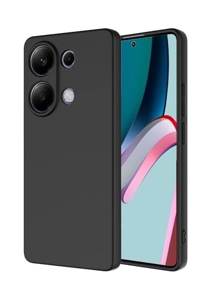 Xiaomi Redmi Note 13 Pro 4g Uyumlu Içi Kadife Leke Tutmaz Yumuşak Lansman Kılıf (Siyah) modelleri