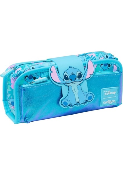Stitch Şirin Geniş Kapasiteli Çift Fermuarlı Kalem Kutusu fırsatları