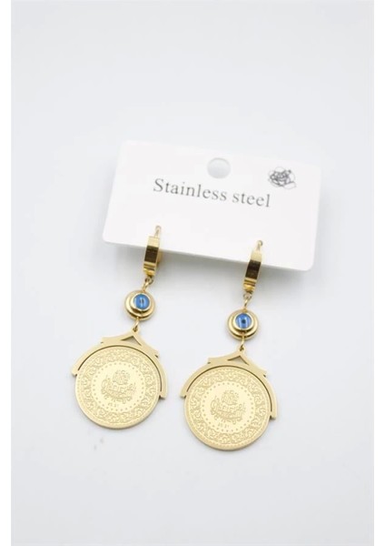 Lira Nazar Küpe - Altın