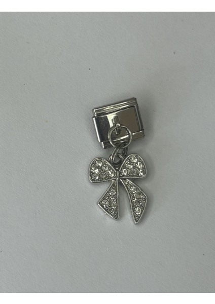 Badelis Çelik Silver Renk Kurdele Figürlü Charm fiyatları