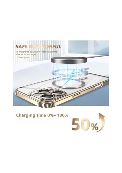 iPhone 16 Pro Max Serileri Için Kılıf Kamera Lens ve Hoparlör Toz Korumalı Magsafe Aksesuarlarıyla Uyumlu Silikon, Natürel Titanyum fiyatları