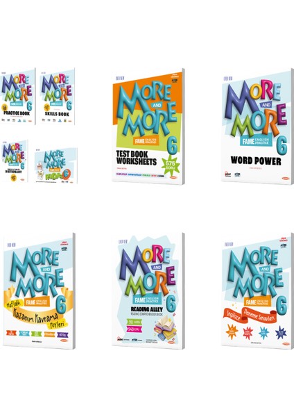 More And More Tüm Dersler 6. Sınıf Set Kurmay Yayınları