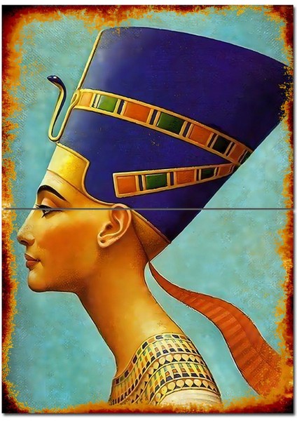 Mısırlı Kadın Mdf Poster 70CMX 100CM