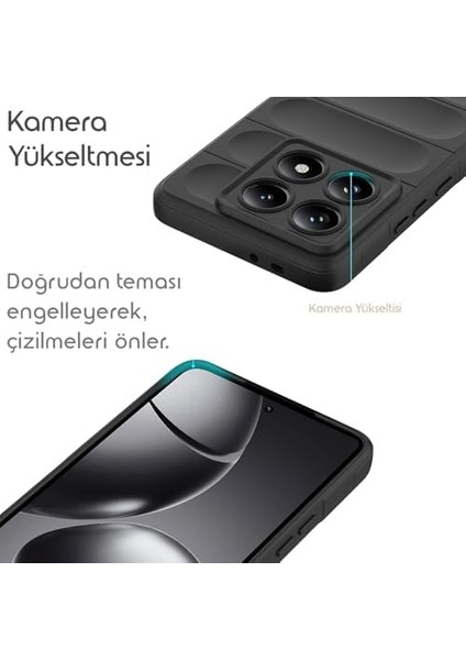 Xiaomi 14T Pro 5g Için Koruyucu Kalın Yapılı Rugged Tpu Silikon Kılıf Kamera Yükseltili Içi Süet Dokulu Kenarları Darbe Emici ve Kayma Önleyici Özellikli Tam Kaplayan Koruyucu Kılıf modelleri